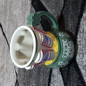 1993 ANHEUSER-BUSCH BUDWEISER 6PK LUCK O' THE IRISH BEER 🍺 STEIN